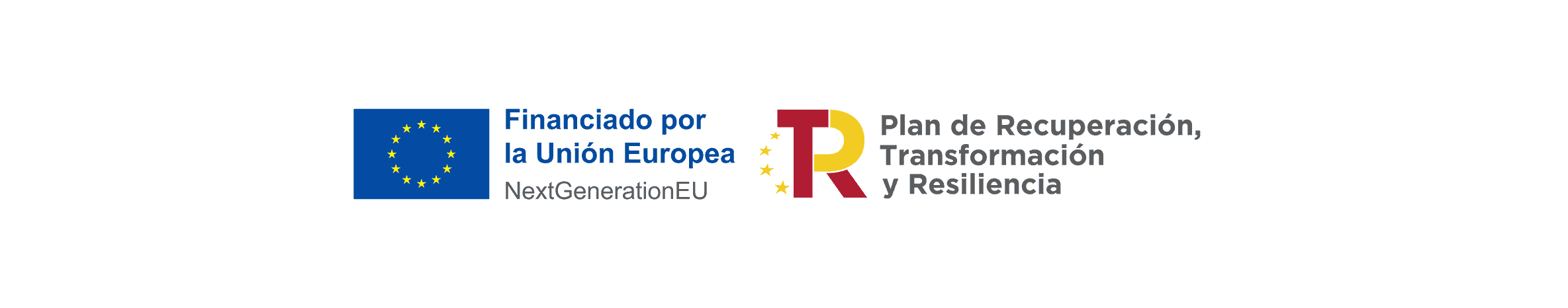 Logos Unión Europea y Plan de Recuperación